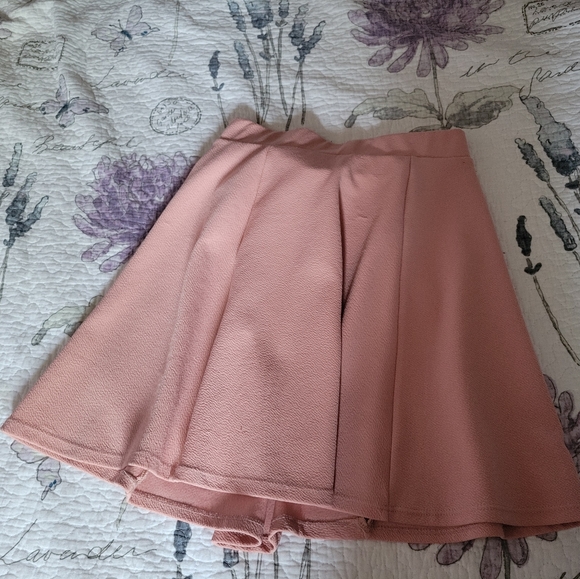Baby Pink Eclipse Skirt - Picture 1 of 3